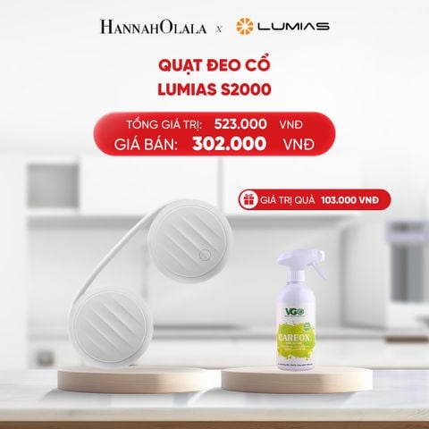  DEAL 24: QUẠT ĐEO CỔ LUMIAS S2000 