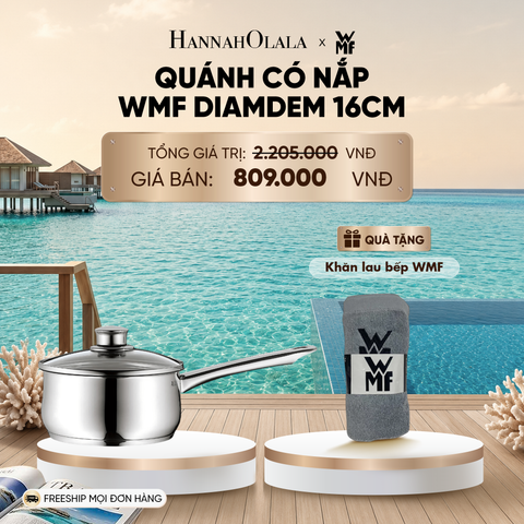  QUÁNH CÓ NẮP WMF DIAMDEM 16CM_ D677 