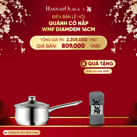  DEAL 7: QUÁNH CÓ NẮP WMF DIAMDEM 16CM 