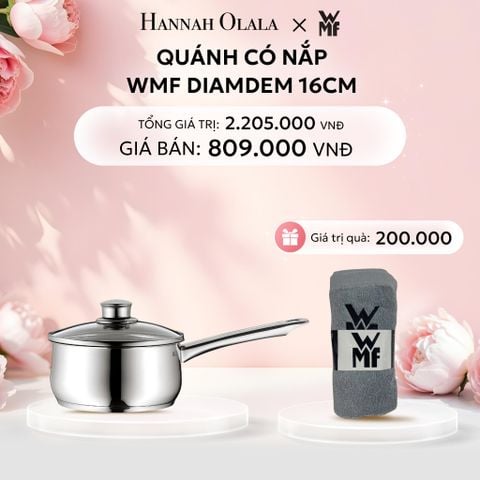  E112: DEAL 8: QUÁNH CÓ NẮP WMF DIAMDEM 16CM 