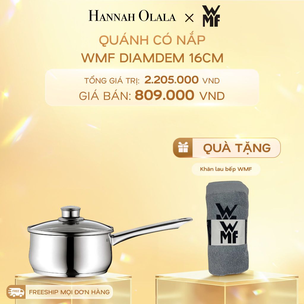  DEAL 7: QUÁNH CÓ NẮP WMF DIAMDEM 16CM 