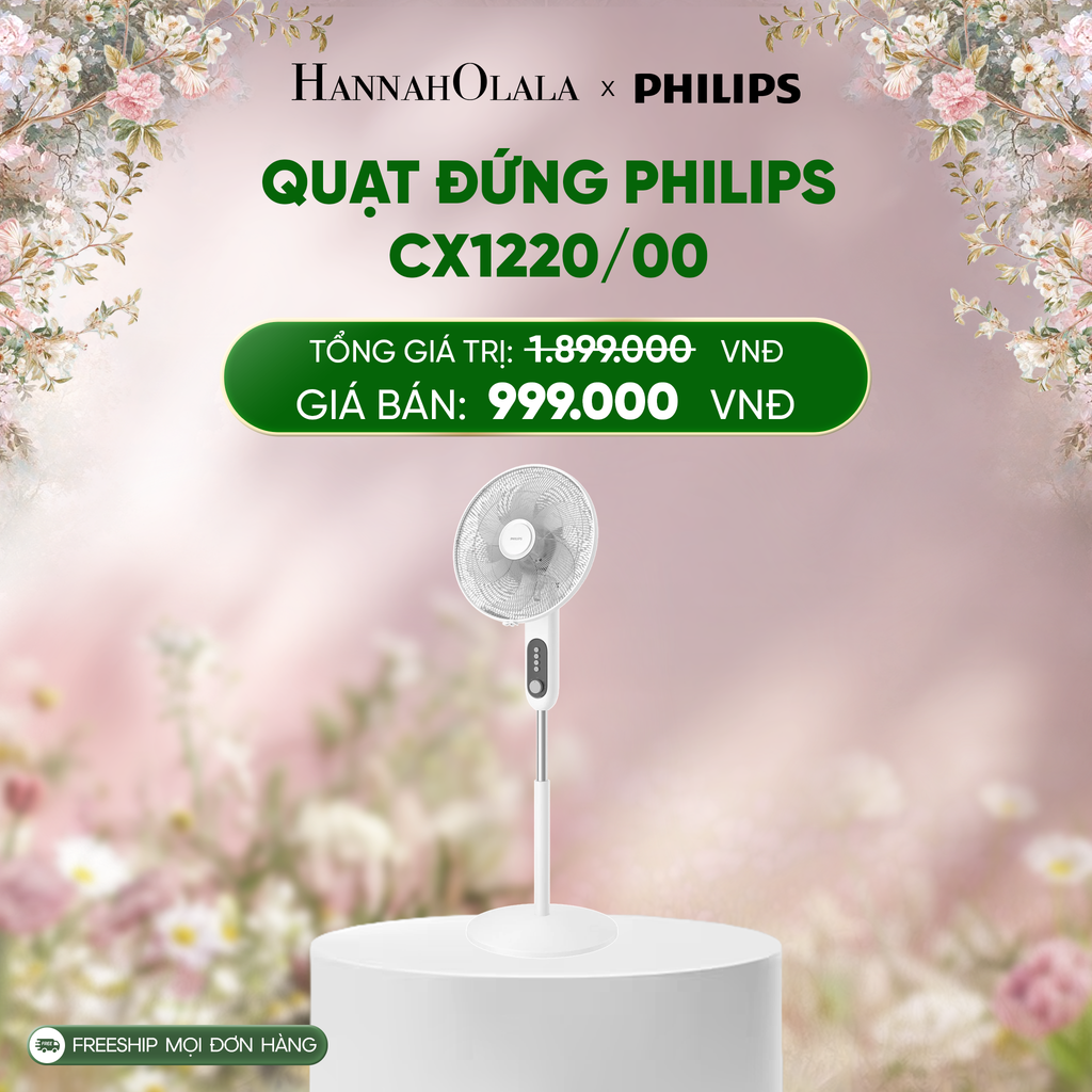  E510_DEAL 17: QUẠT ĐỨNG PHILIPS CX1220/00 