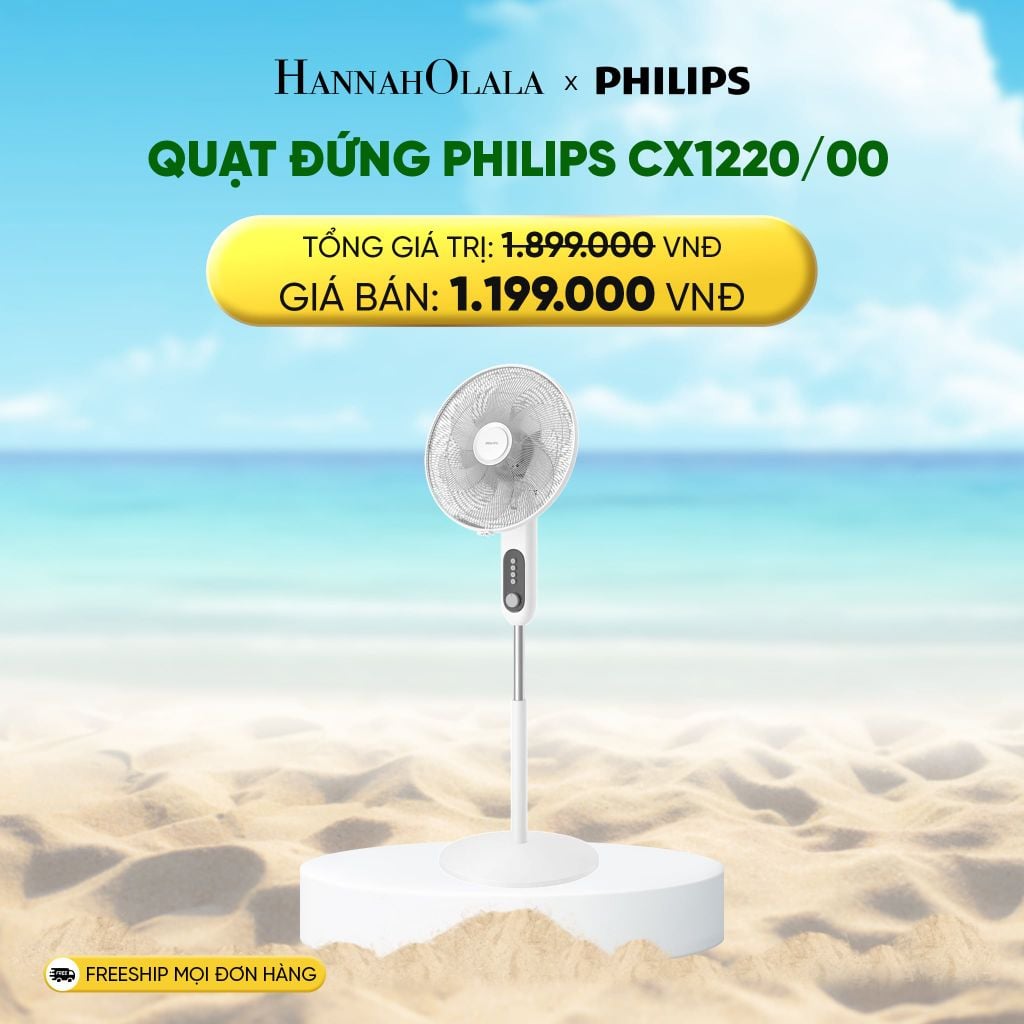  QUẠT ĐỨNG PHILIPS CX1220/00 - DEAL 10 