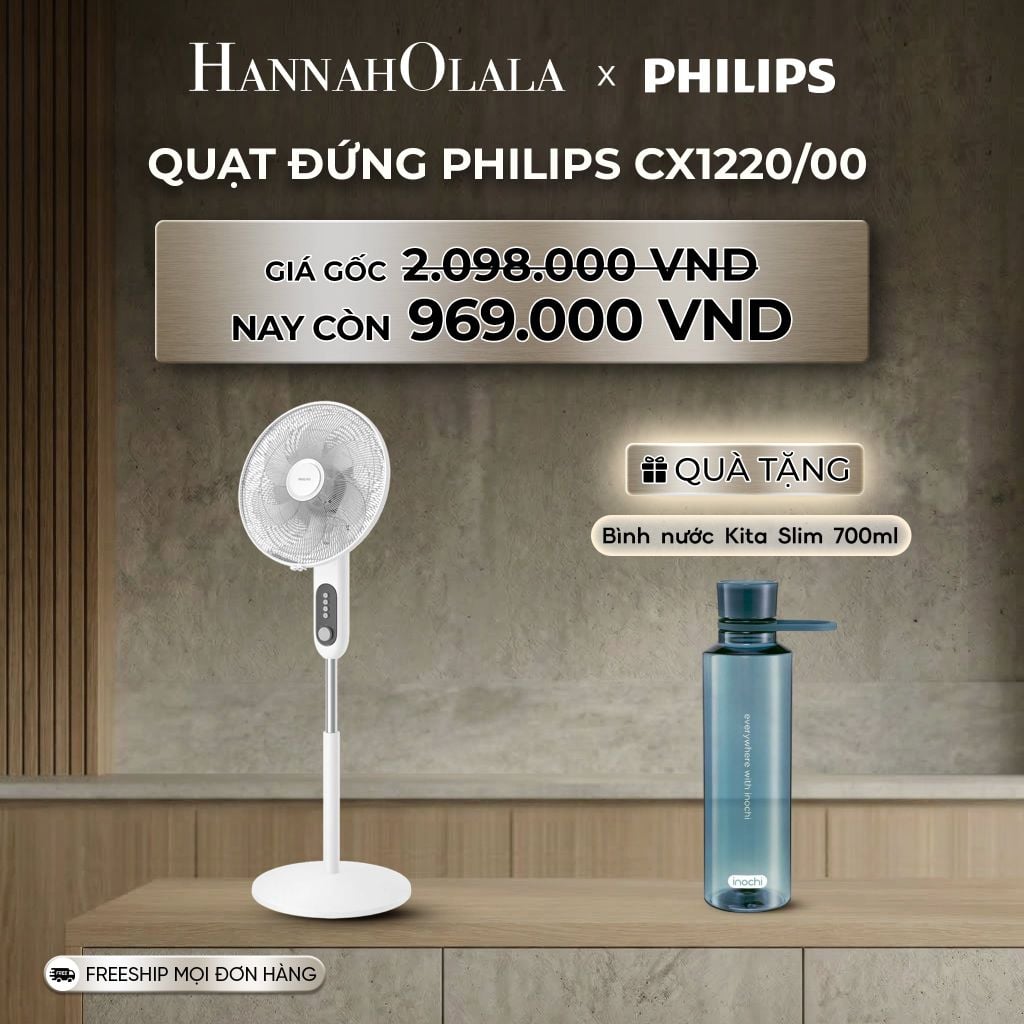  DEAL 13: QUẠT ĐỨNG PHILIPS CX1220/00 