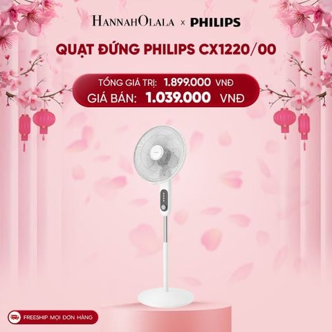  DEAL 17: QUẠT ĐỨNG PHILIPS CX1220/00 
