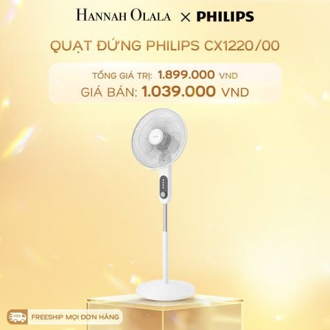  DEAL 09: QUẠT ĐỨNG PHILIPS CX1220/00 