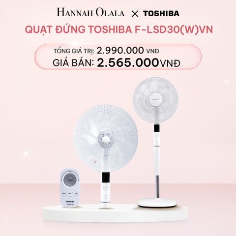  E796_DEAL 1: QUẠT ĐỨNG TOSHIBA F-LSD30(W)VN 