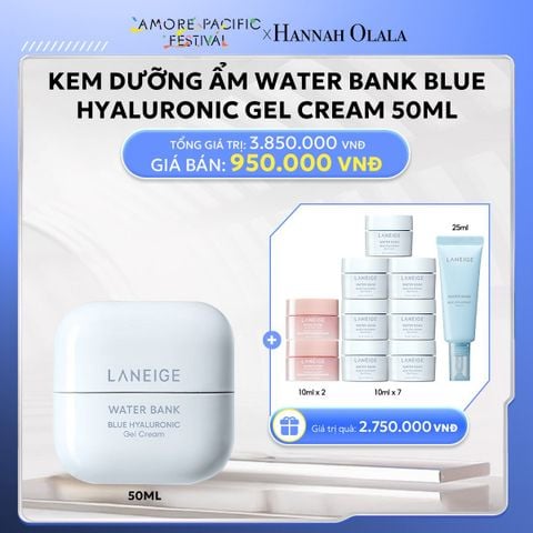  DEAL 6: KEM DƯỠNG ẨM WATER BANK BLUE HYALURONIC GEL CREAM 50ML 