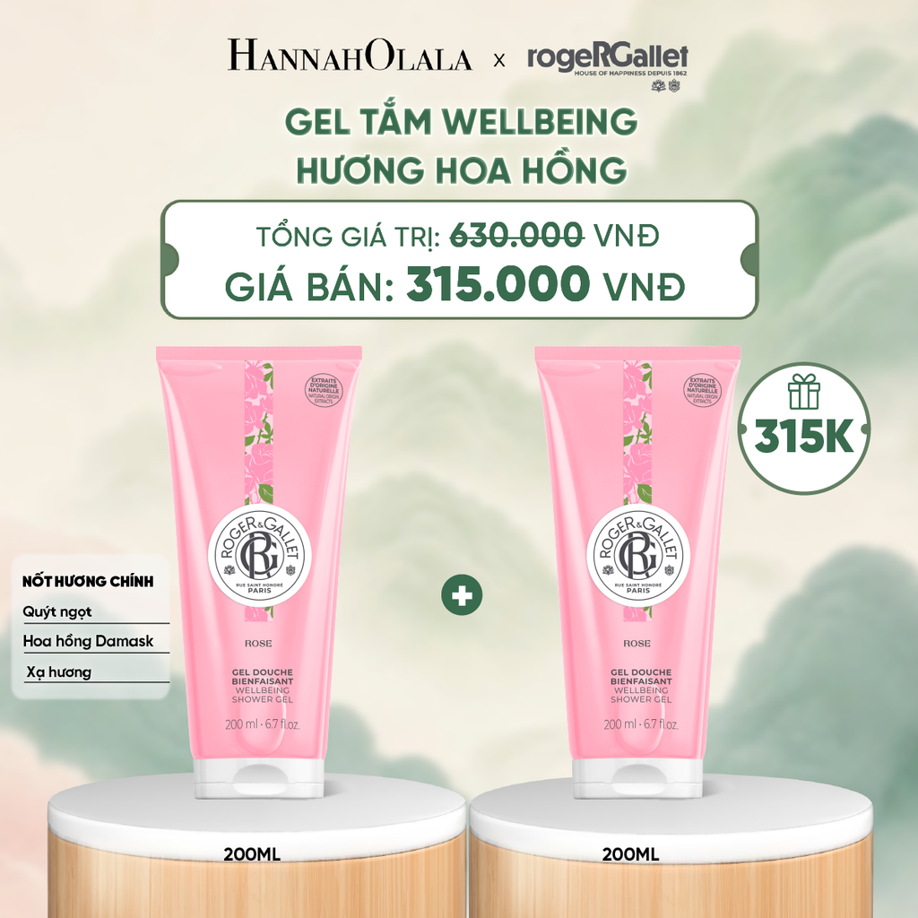  GEL TẮM 200ML ROGER&GALLET - DEAL 1 - A251 