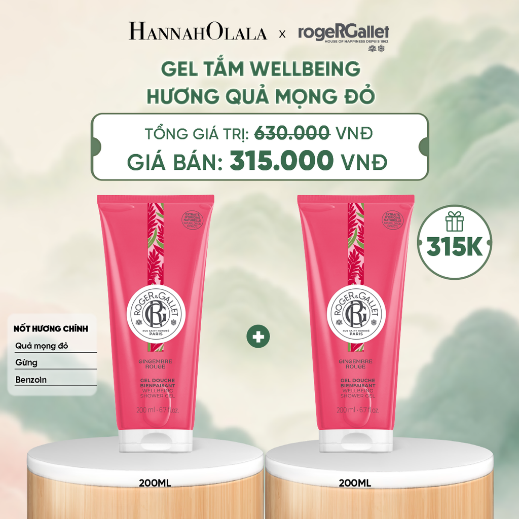  GEL TẮM 200ML ROGER&GALLET - DEAL 1 - A251 