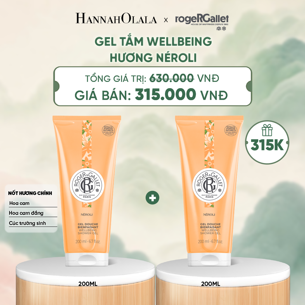  GEL TẮM 200ML ROGER&GALLET - DEAL 1 - A251 