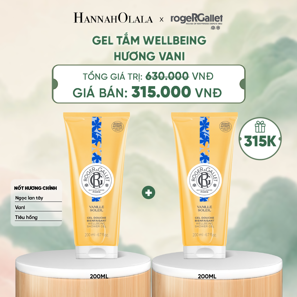  GEL TẮM 200ML ROGER&GALLET - DEAL 1 - A251 