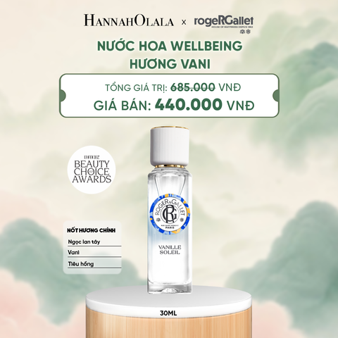  NƯỚC HOA WELLBEING ROGER&GALLET 30ML - DEAL 4 - A264 