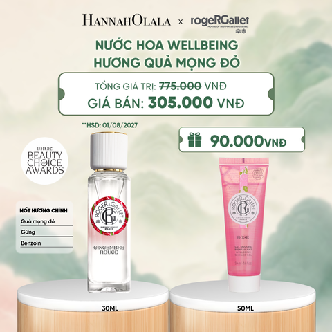  NƯỚC HOA WELLBEING ROGER&GALLET 30ML - DEAL 5 - A267 