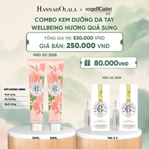  COMBO 2 KEM DƯỠNG DA TAY ROGER&GALLET 30ML - DEAL 6 - A271 
