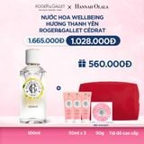  DEAL 2: NƯỚC HOA WELLBEING ROGER&GALLET 100ML 