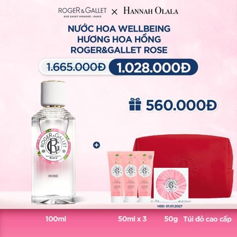  DEAL 2: NƯỚC HOA WELLBEING ROGER&GALLET 100ML 