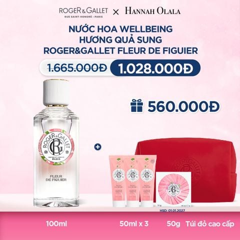  DEAL 2: NƯỚC HOA WELLBEING ROGER&GALLET 100ML 