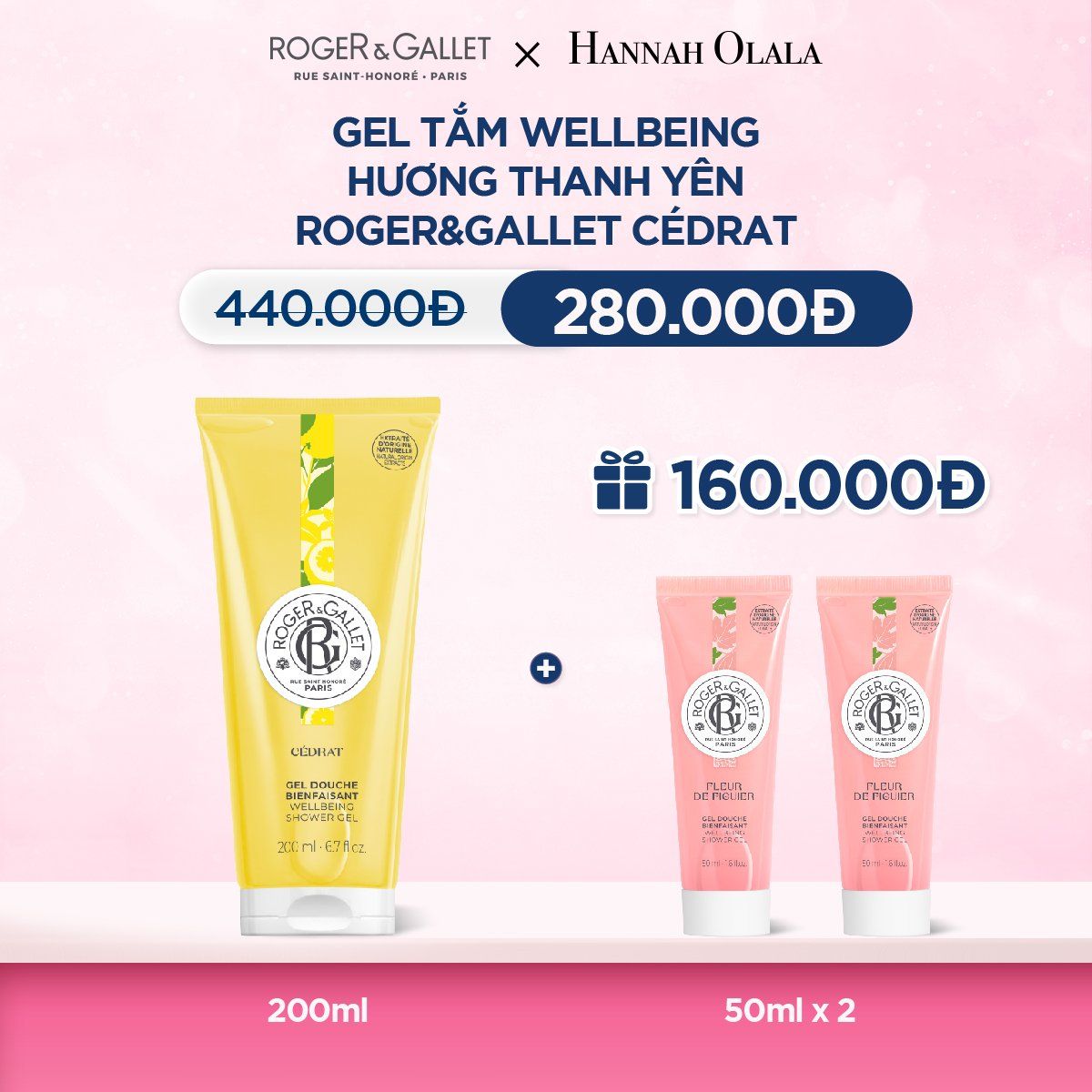  DEAL 1: GEL TẮM 200ML ROGER&GALLET 