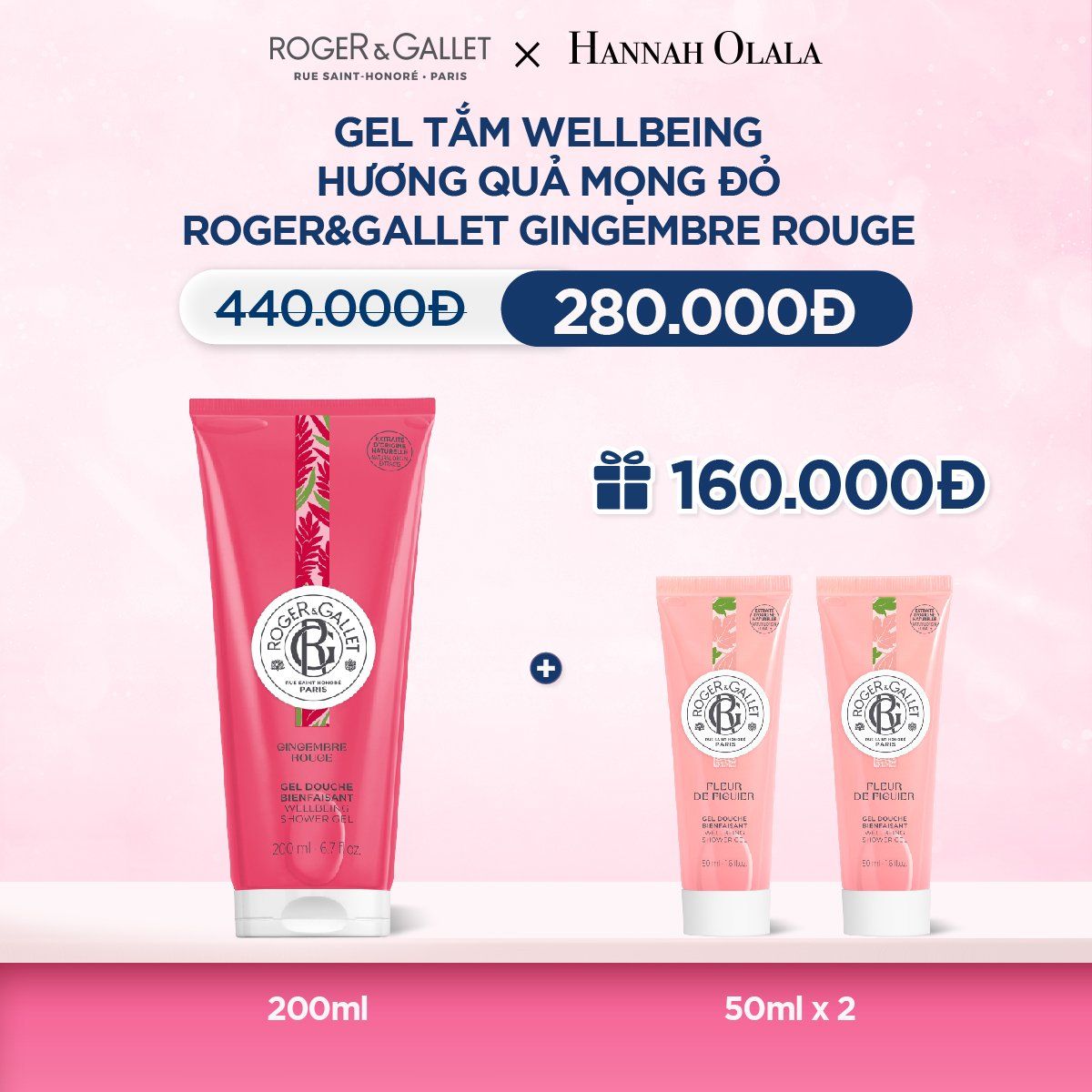  DEAL 1: GEL TẮM 200ML ROGER&GALLET 
