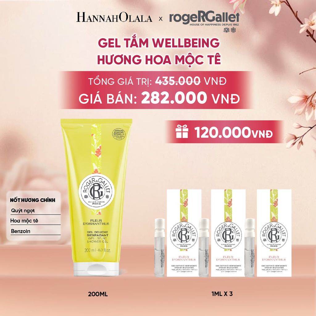  GEL TẮM 200ML ROGER&GALLET - A1003 
