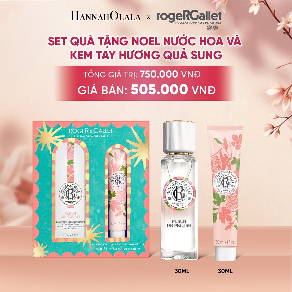  BỘ QUÀ TẶNG NƯỚC HOA WELLBEING 30ML VÀ KEM DƯỠNG TAY 30ML - A2190 