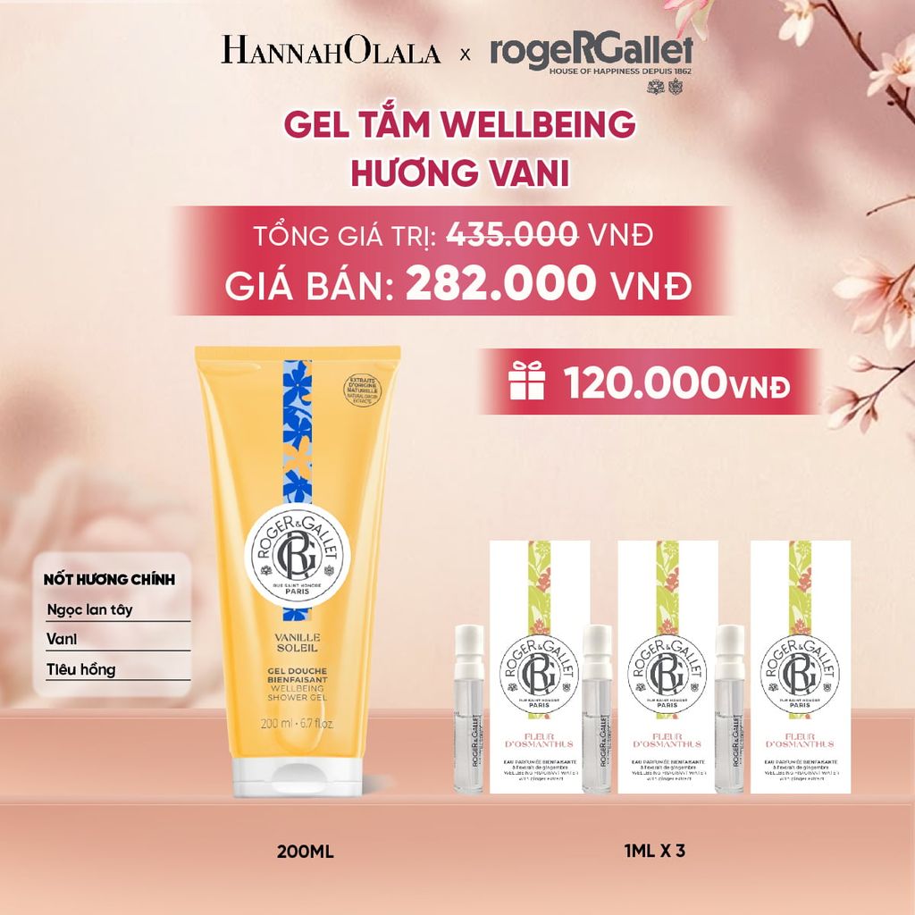  GEL TẮM 200ML ROGER&GALLET - A1003 