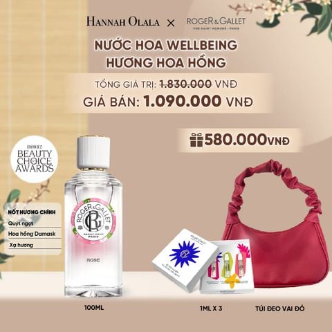  NƯỚC HOA WELLBEING ROGER&GALLET 100ML - A5081 