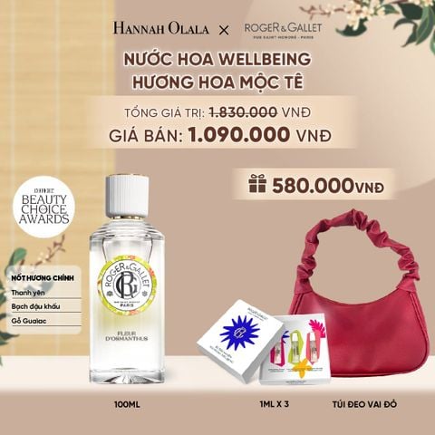  NƯỚC HOA WELLBEING ROGER&GALLET 100ML - A5081 