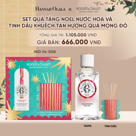  BỘ QUÀ TẶNG LỄ HỘI WELLBEING NƯỚC HOA 100ML VÀ TINH DẦU KHUẾCH TÁN - A5100 