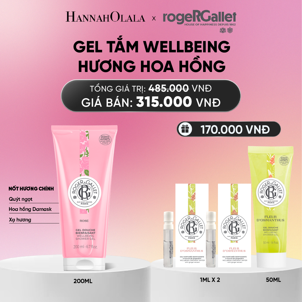  GEL TẮM 200ML ROGER&GALLET_A661 