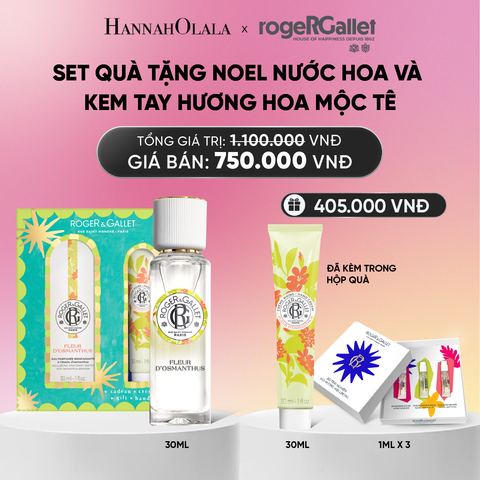  BỘ QUÀ TẶNG NƯỚC HOA WELLBEING 30ML VÀ KEM DƯỠNG TAY 30ML_A680 