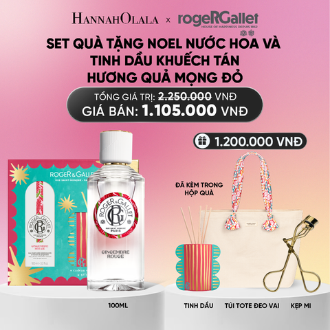  BỘ QUÀ TẶNG LỄ HỘI WELLBEING NƯỚC HOA 100ML VÀ TINH DẦU KHUẾCH TÁN_A695 