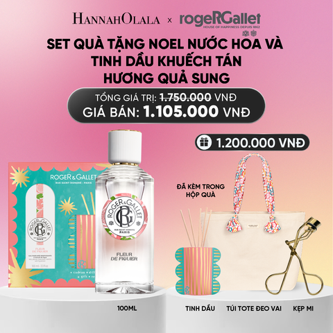  BỘ QUÀ TẶNG LỄ HỘI WELLBEING NƯỚC HOA 100ML VÀ TINH DẦU KHUẾCH TÁN_A695 