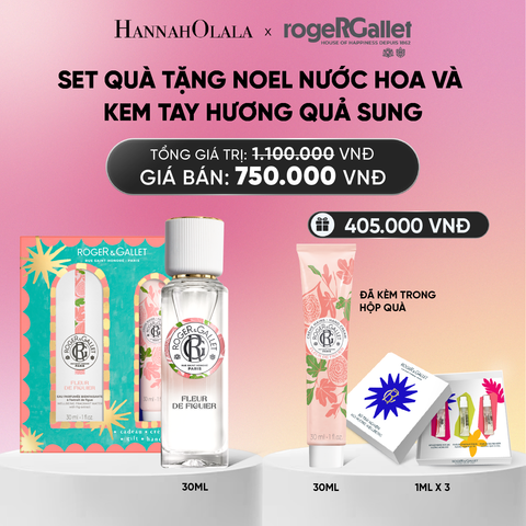  BỘ QUÀ TẶNG NƯỚC HOA WELLBEING 30ML VÀ KEM DƯỠNG TAY 30ML_A680 