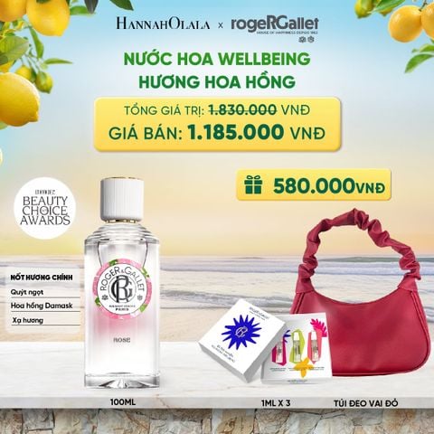  NƯỚC HOA WELLBEING ROGER&GALLET 100ML 