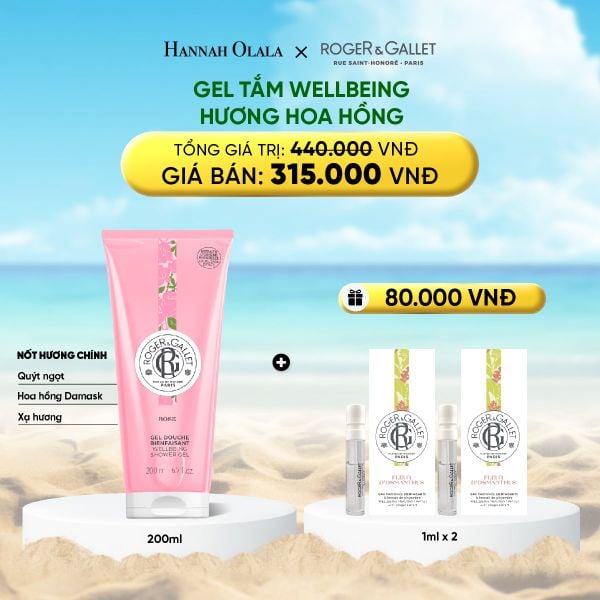  GEL TẮM 200ML ROGER&GALLET 