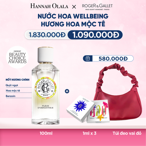  NƯỚC HOA WELLBEING ROGER&GALLET 100ML 