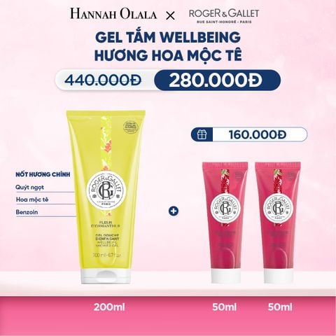  DEAL 1: GEL TẮM 200ML ROGER&GALLET 