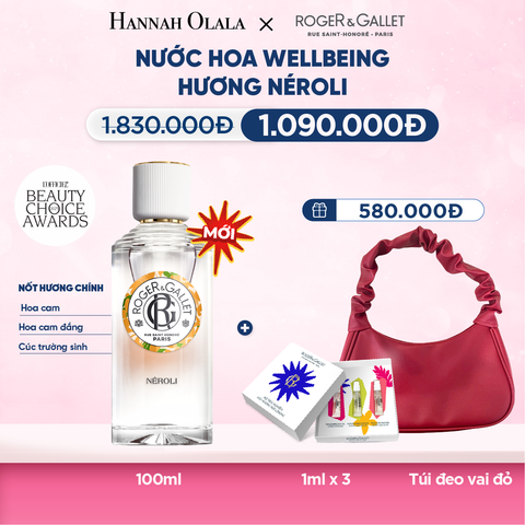  NƯỚC HOA WELLBEING ROGER&GALLET 100ML 