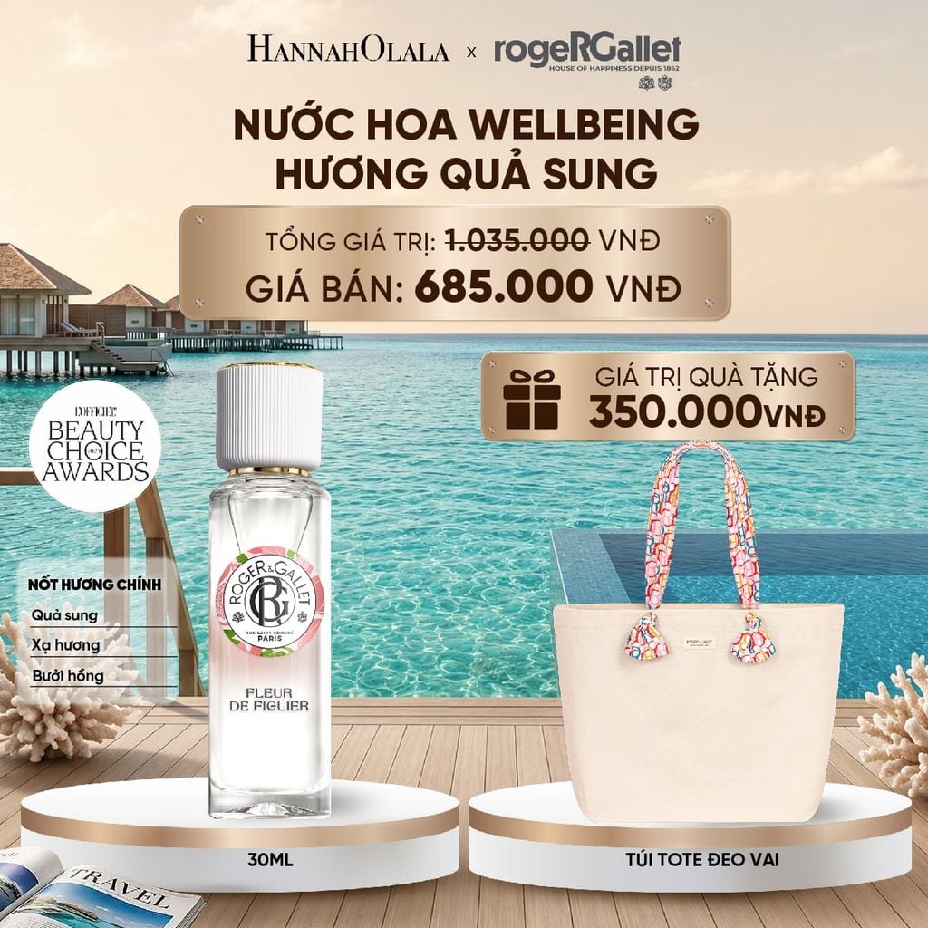  NƯỚC HOA WELLBEING ROGER&GALLET 30ML_ D2188 