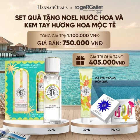  BỘ QUÀ TẶNG NƯỚC HOA WELLBEING 30ML VÀ KEM DƯỠNG TAY 30ML_ D2064 