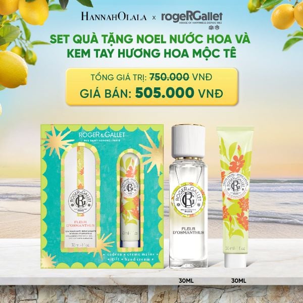  BỘ QUÀ TẶNG NƯỚC HOA WELLBEING 30ML VÀ KEM DƯỠNG TAY 30ml 