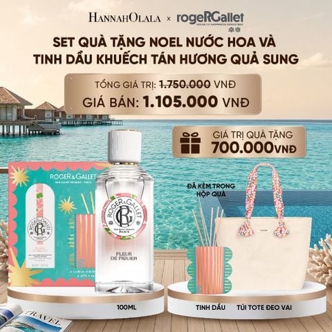  BỘ QUÀ TẶNG LỄ HỘI WELLBEING NƯỚC HOA 100ML VÀ TINH DẦU KHUẾCH TÁN_ D2137 