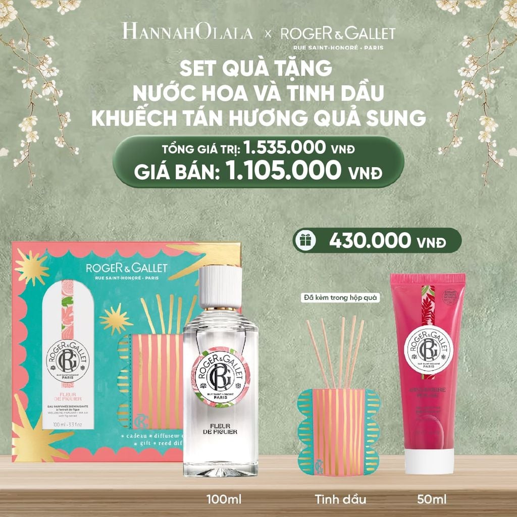  DEAL 4: BỘ QUÀ TẶNG WELLBEING NƯỚC HOA 100ML VÀ NẾN THƠM 2025 