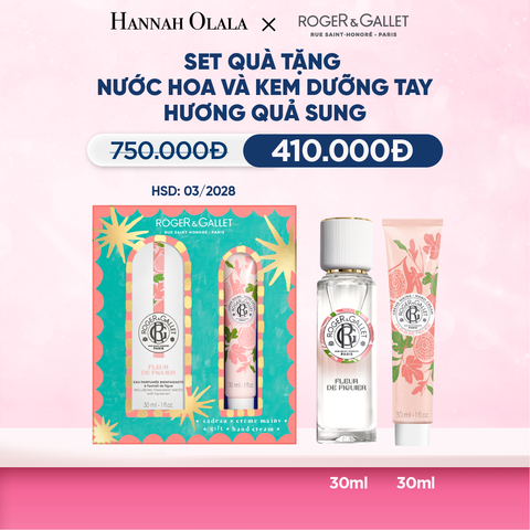  BỘ QUÀ TẶNG NƯỚC HOA WELLBEING 30ML VÀ KEM DƯỠNG TAY 30ml 
