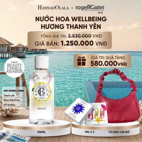  NƯỚC HOA WELLBEING ROGER&GALLET 100ML_ D2133 