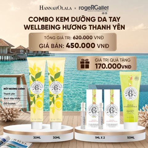  COMBO 2 KEM DƯỠNG DA TAY ROGER&GALLET 30ML_ D2165 