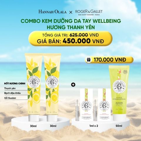  DEAL 4: COMBO 2 KEM DƯỠNG DA TAY ROGER&GALLET 30ML 