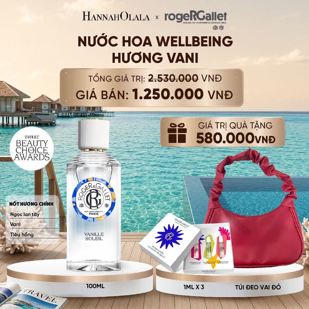  NƯỚC HOA WELLBEING ROGER&GALLET 100ML_ D2133 